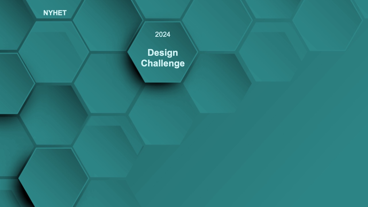 Tävling utlyses – Design challenge 2024